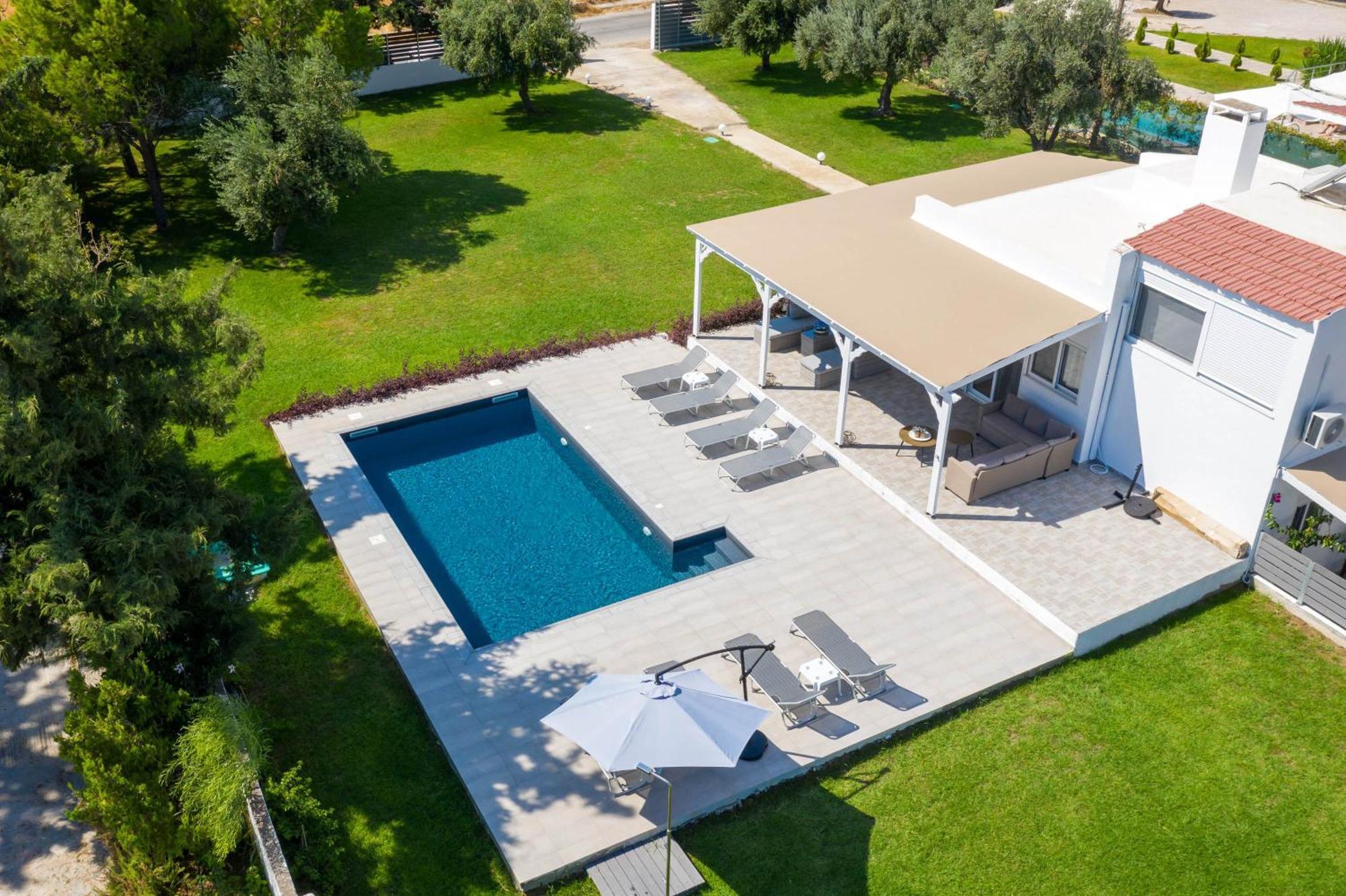 Casa Bianca Villa Kolymbia Buitenkant foto