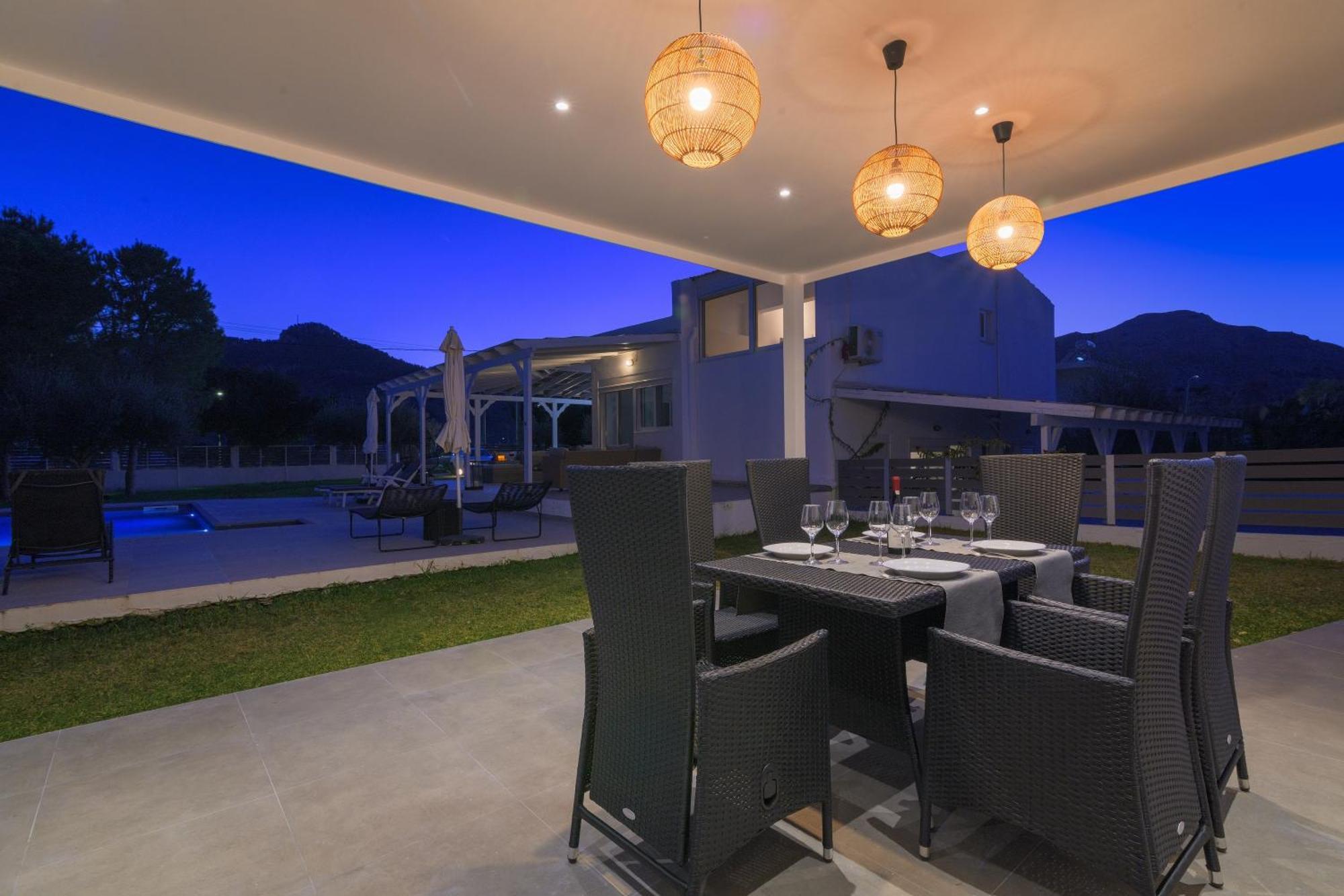 Casa Bianca Villa Kolymbia Buitenkant foto