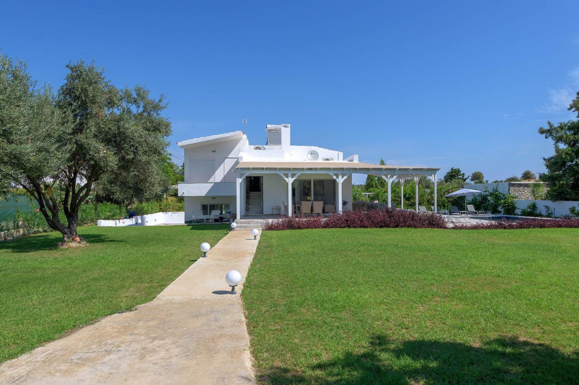 Casa Bianca Villa Kolymbia Buitenkant foto