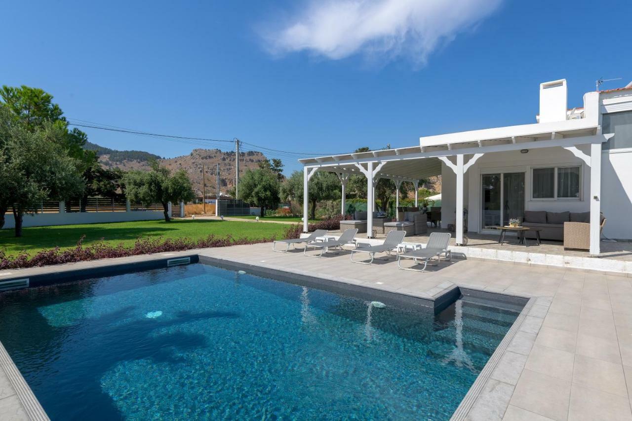 Casa Bianca Villa Kolymbia Buitenkant foto